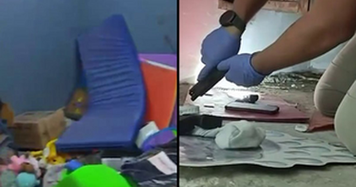 تفنگ پرشده داخل دیوار: سلاحی در یک مهدکودک در شمال کشف شد