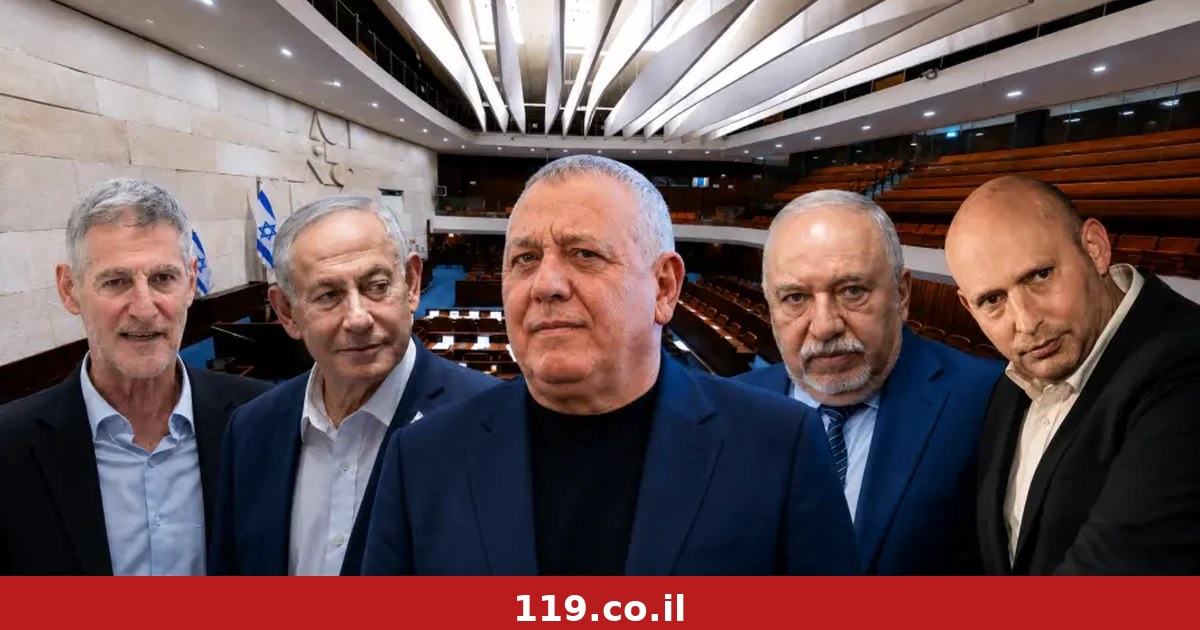 نظرسنجی کرسیها: آیزنکوت شتاب میگیرد - بلوک نتانیاهو فرو میریزد