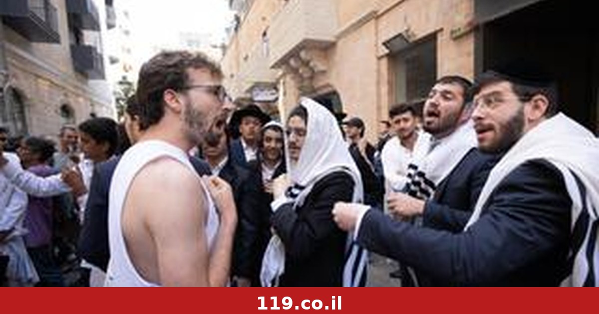 המפגינים, היריקות והקללות: ניר צדוק עשה שבת בקפה בסמטה, המעוז החדש של מלחמת הדת