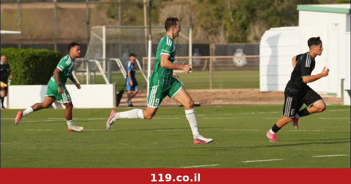 פה נובאקוביץ' יכול לשחק: 0:2 למכבי חיפה מול קבוצת הנוער