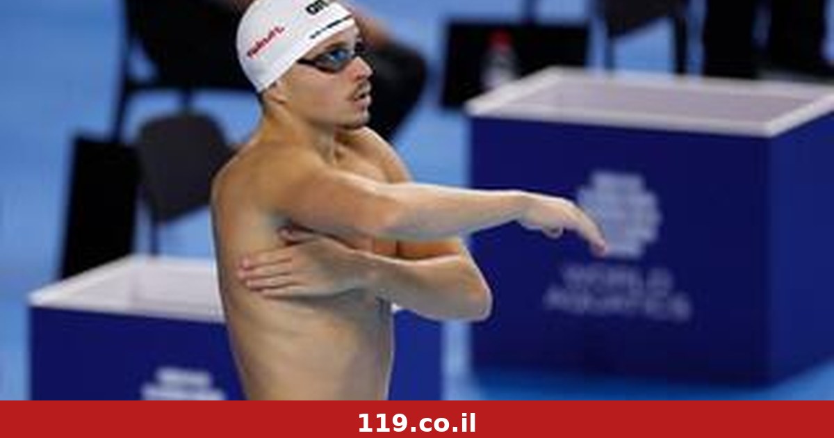 С потрясающим личным рекордом: Томер Шустер вышел в полуфинал чемпионата Европы на 50 м на спине