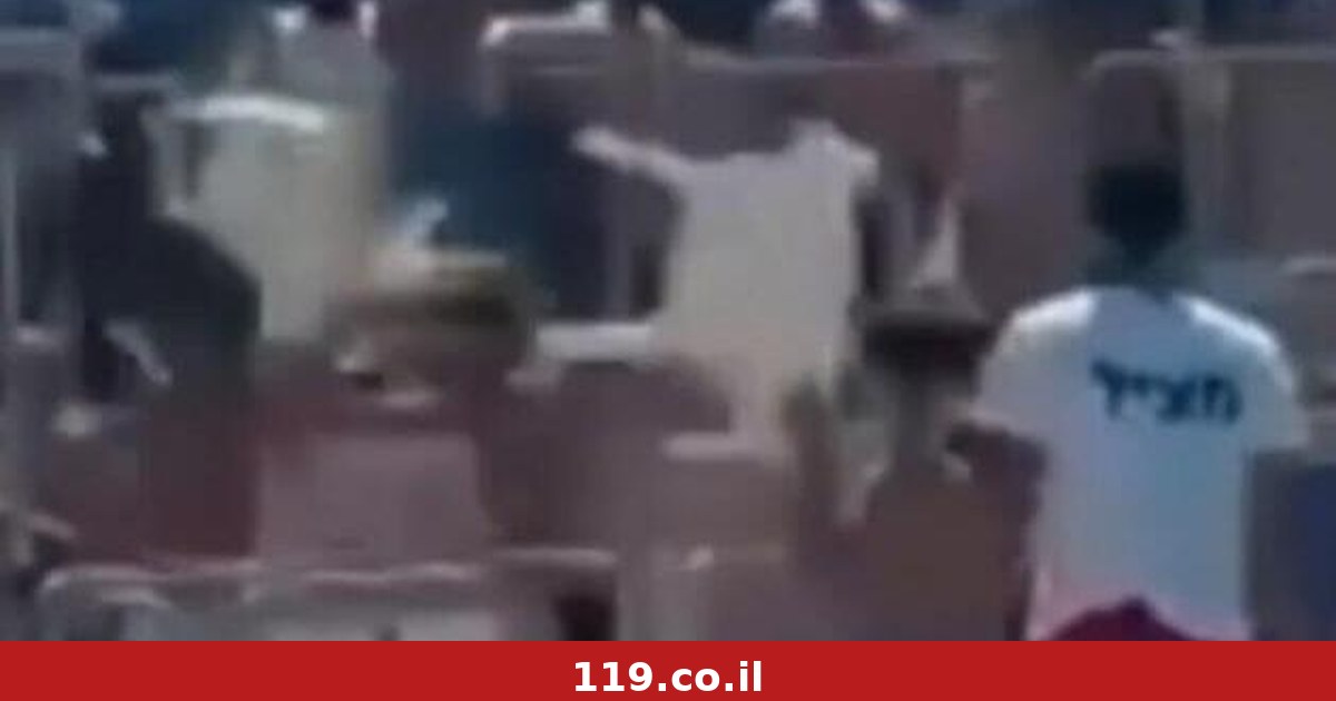 Flying chairs and 12 arrests: footage of a mass brawl at Yamit 2000