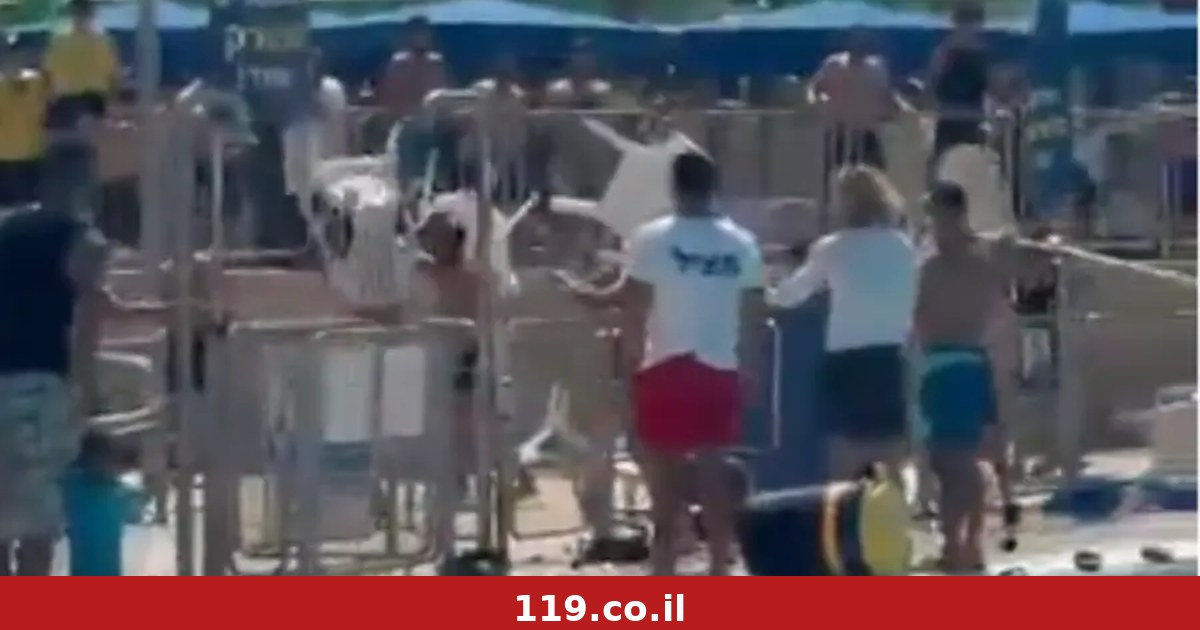 יום הכיף בבריכה הפך לקטטה אלימה - ימית 2000 נסגר