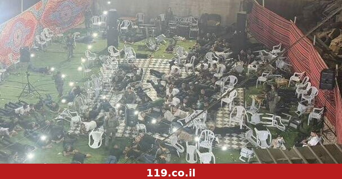 תיעוד חריג: שוטרים פשטו על חתונה באום אל פחם, השליכו רימוני הלם - ועזבו