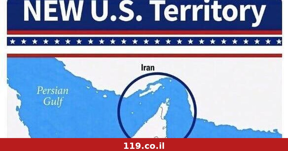 טראמפ פרסם "מפת סיפוח" להורמוז - איראן לעגה: "נתקן את האשליות שלו, בקרוב"