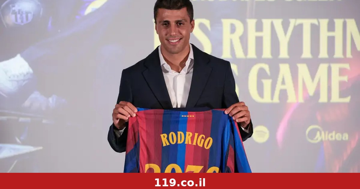 Official now: Rodri has signed a four-year contract with Barcelona
