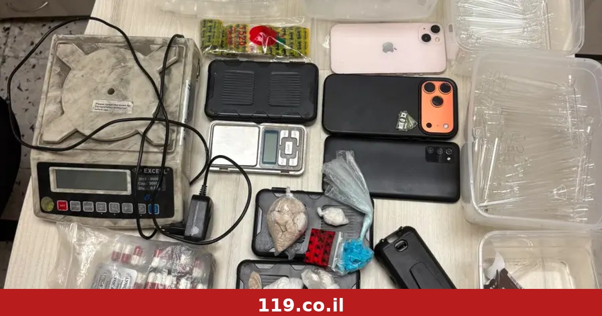 Наркотики на сумму около 2 млн шекелей изъяты в Лоде; задержаны двое подозреваемых