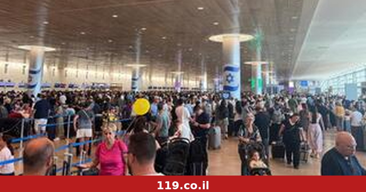 טיסות מבוטלות, תורי הענק נמשכים: "עומדים שעות כמו חיות" | הקולות מנתב"ג