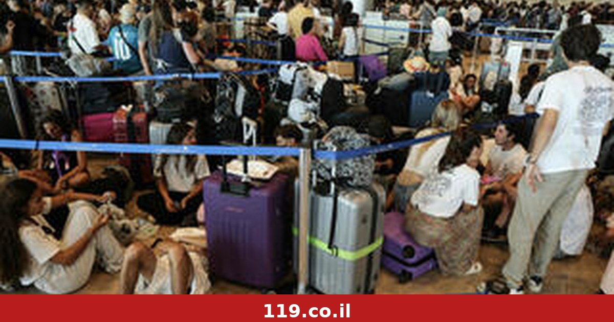 משרד האוצר: הנזק מהשביתה בנתב"ג היום מסתכם בכ-30 מיליון שקל