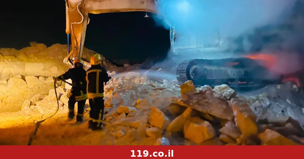 עשרות הגיעו ברגל, הציתו ונמלטו: שוב אירוע טרור יהודי באיו"ש