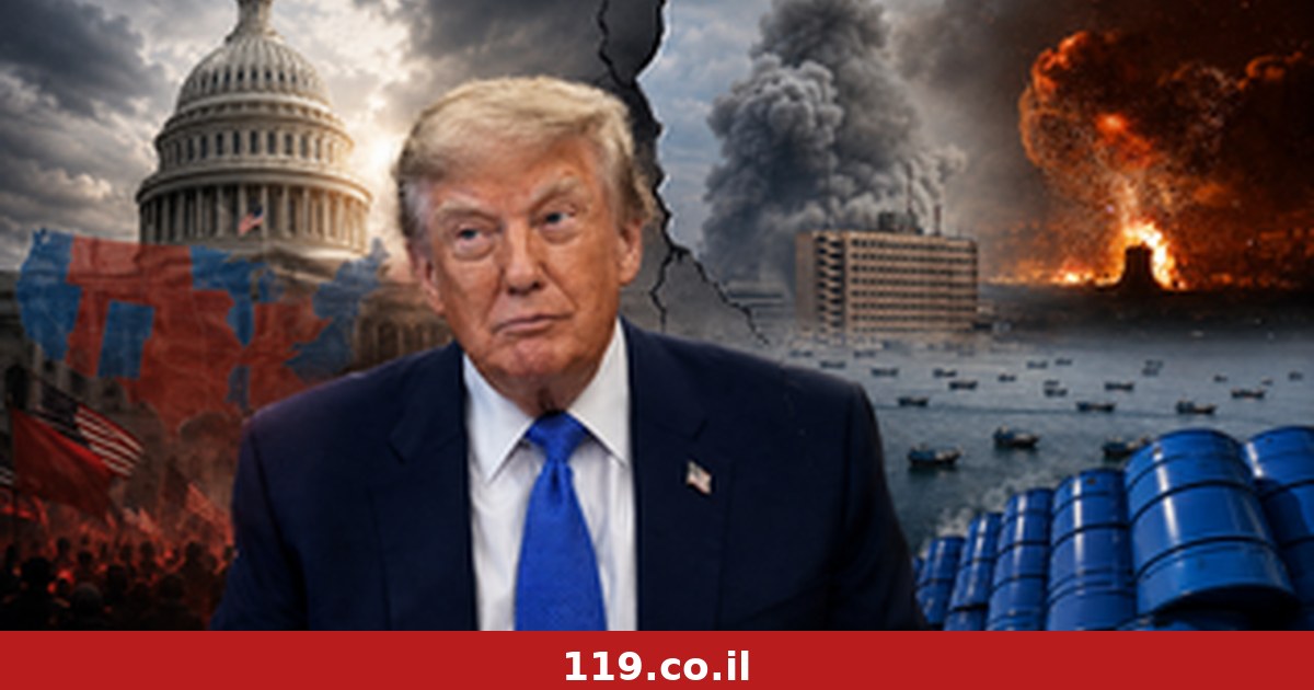 ההתרסקות הגדולה של טראמפ: הנתונים הדרמטיים שמגיעים בעיתוי המסוכן ביותר