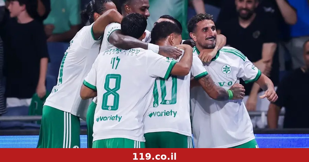 לא רק ברוניניו: הרבה לחץ השתחרר במכבי חיפה אחרי הניצחון