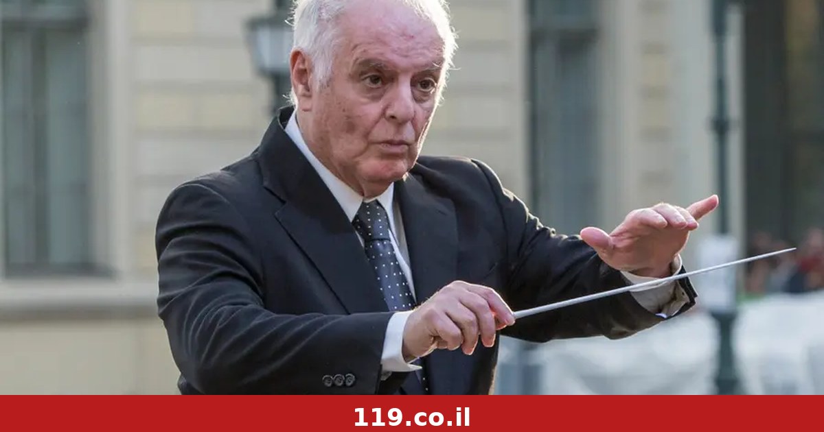 המנצח והפסנתרן דניאל בארנבוים ביטל את הגעתו לארץ בגלל "מצבו הרפואי המורכב"