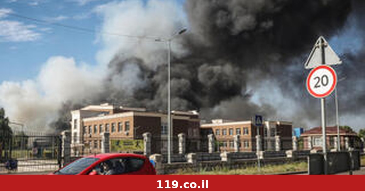 37 הרוגים במתקפה רוסית ליד קייב: "מחסן חומרי נפץ נפגע, ואז אירע פיצוץ" | תיעוד
