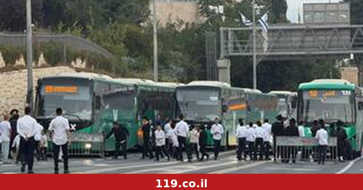 חרדים חסמו לחלוטין את הכניסה לירושלים - ופתחו רק בצאת השבת: "המשטרה ברחה"