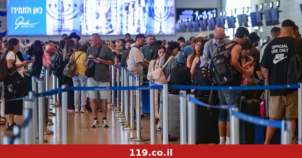 יותר מ-3 מיליון נוסעים יצאו לחו"ל בחגים; מה היום הכי עמוס?