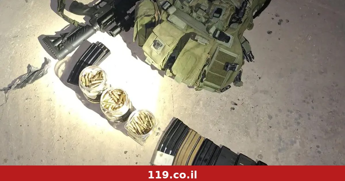 באישון לילה: צה"ל סיכל חולייה של 5 מחבלים שתכננה פיגוע
