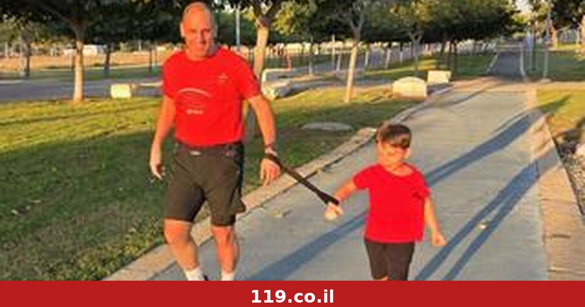 העיוור והילד בן ה-5 שירוצו יחד: "המטרה - להעלות את המודעות"