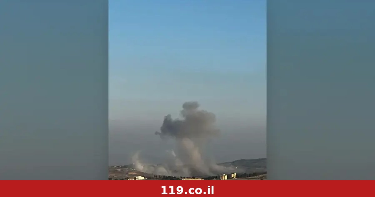 דיווחים בלבנון: גל תקיפות חריג של צה"ל במרחב נבטיה ן תיעוד