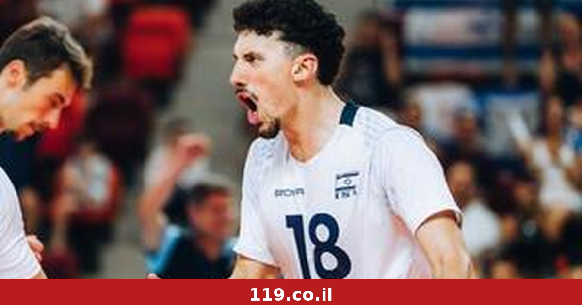 כוכב נבחרת הכדורעף לקראת אליפות אירופה: "באים לתת בראש, לא רק להשתתף"