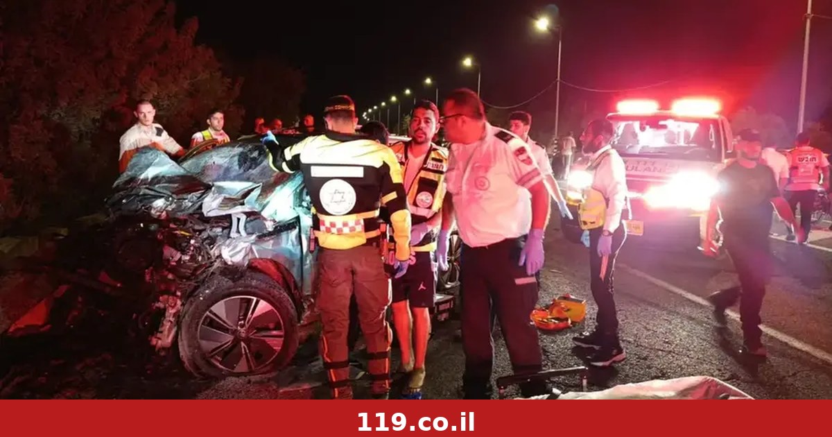 תאונת דרכים קטלנית בין 2 כלי רכב סמוך לרכסים: בן 30 נהרג