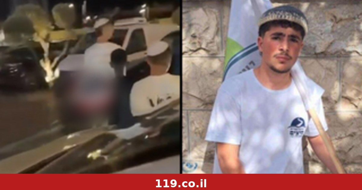 תיעוד: הנהג דרס את עמיחי כשברח מההמון בתפילת הסליחות