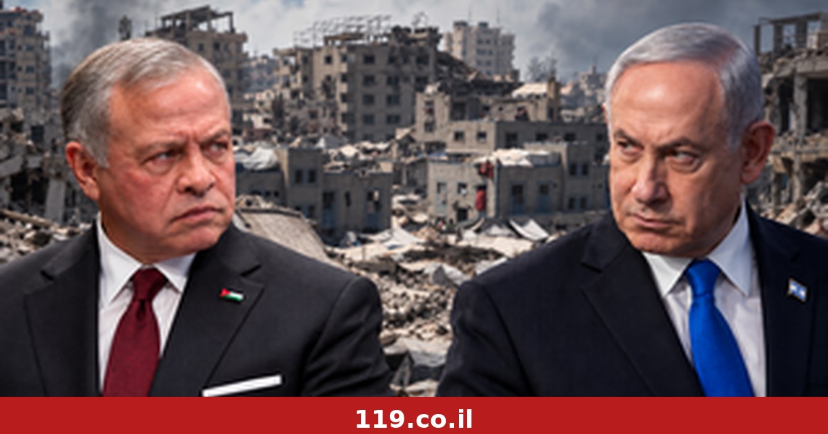 מלך ירדן עלה להתקפה, ישראל הגיבה בשקט: כך נראה "שינוי הנרטיב" הערבי אחרי 7/10