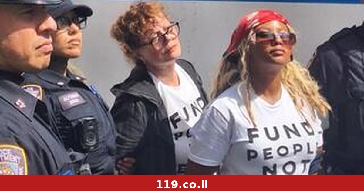 זוכת האוסקר וכוכבת "סקס והעיר הגדולה" נעצרו במחאה נגד נתניהו: "לך לגיהינום" | תיעוד