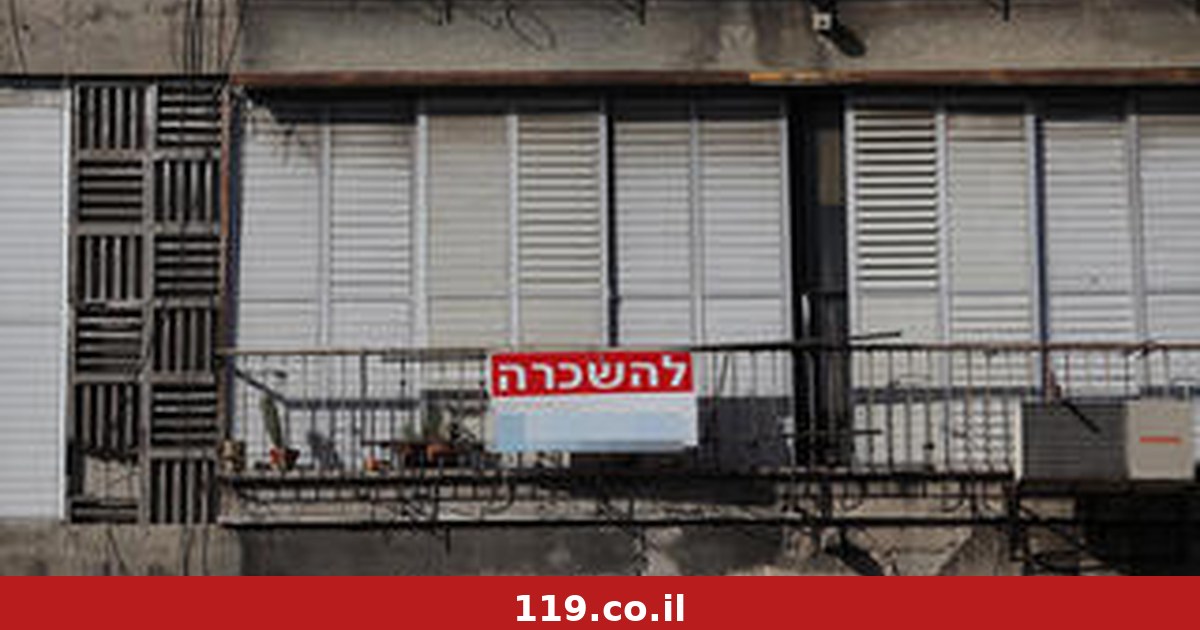 שכר הדירה ירד באוגוסט, אבל עדיין גבוה לעומת השנה שעברה