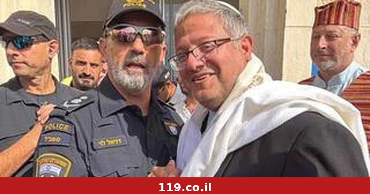 בן גביר והמפכ"ל התחבקו אחרי הפיצוץ - והשר הפשיר 50 מיליון למשטרה