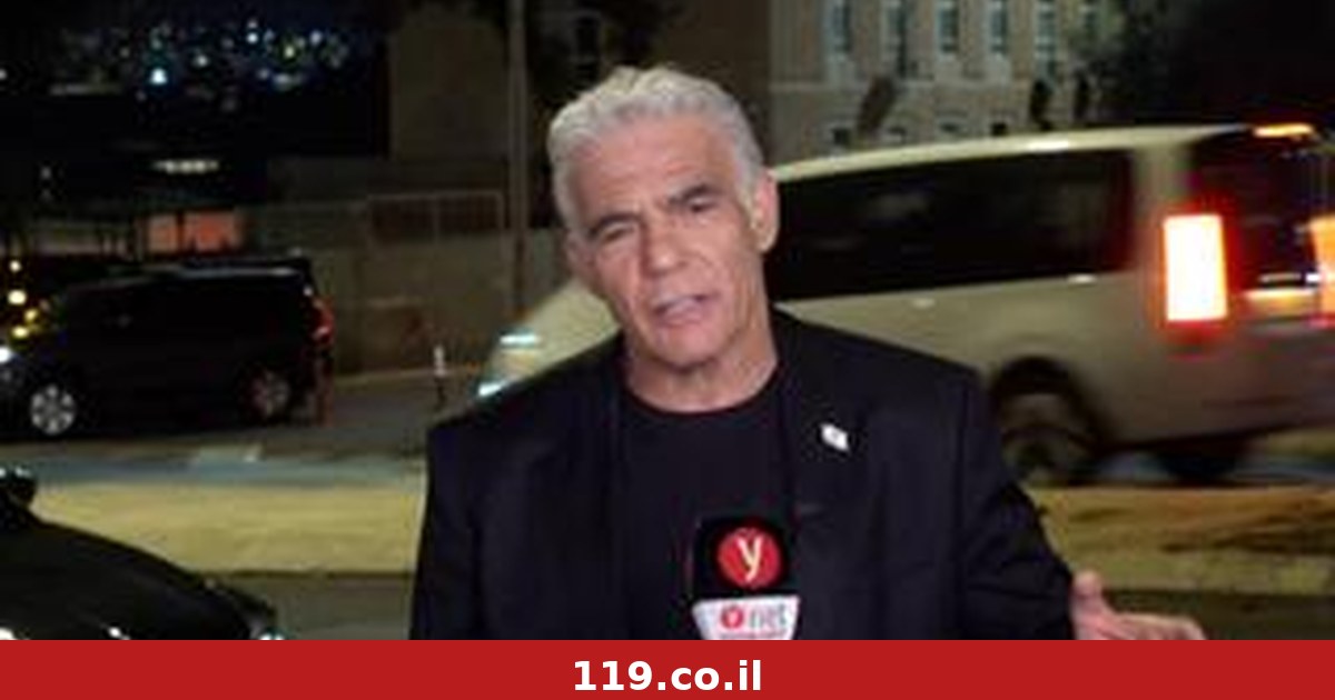 לפיד ל-ynet בצאתו מהעדכון הביטחוני: בכל תרחיש, "הבחירות יתקיימו במועדן"