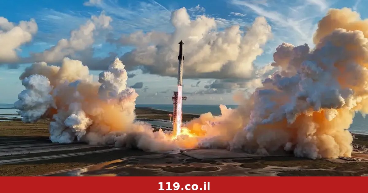 היסטוריה ל-SpaceX: סטארשיפ נכנסה לראשונה למסלול סביב כדור הארץ