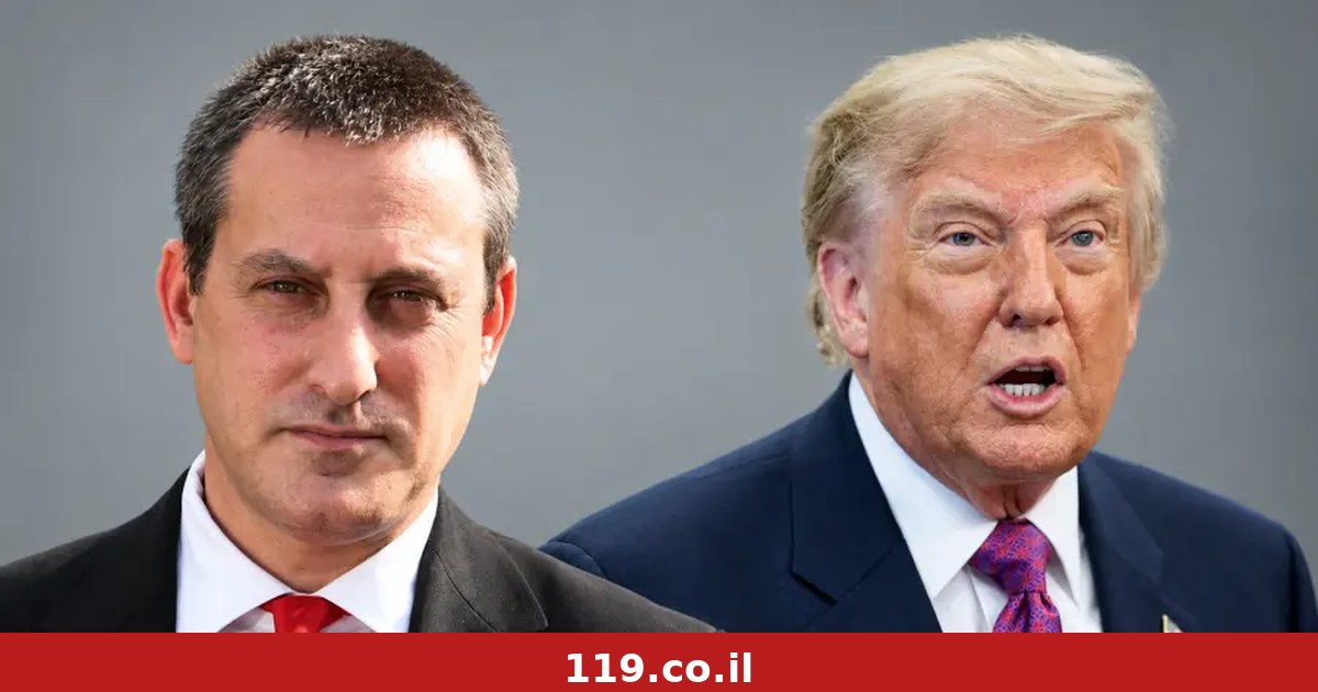 טראמפ נגד מקום העבודה של ברק רביד: "תרמית כמו הרוב שם"