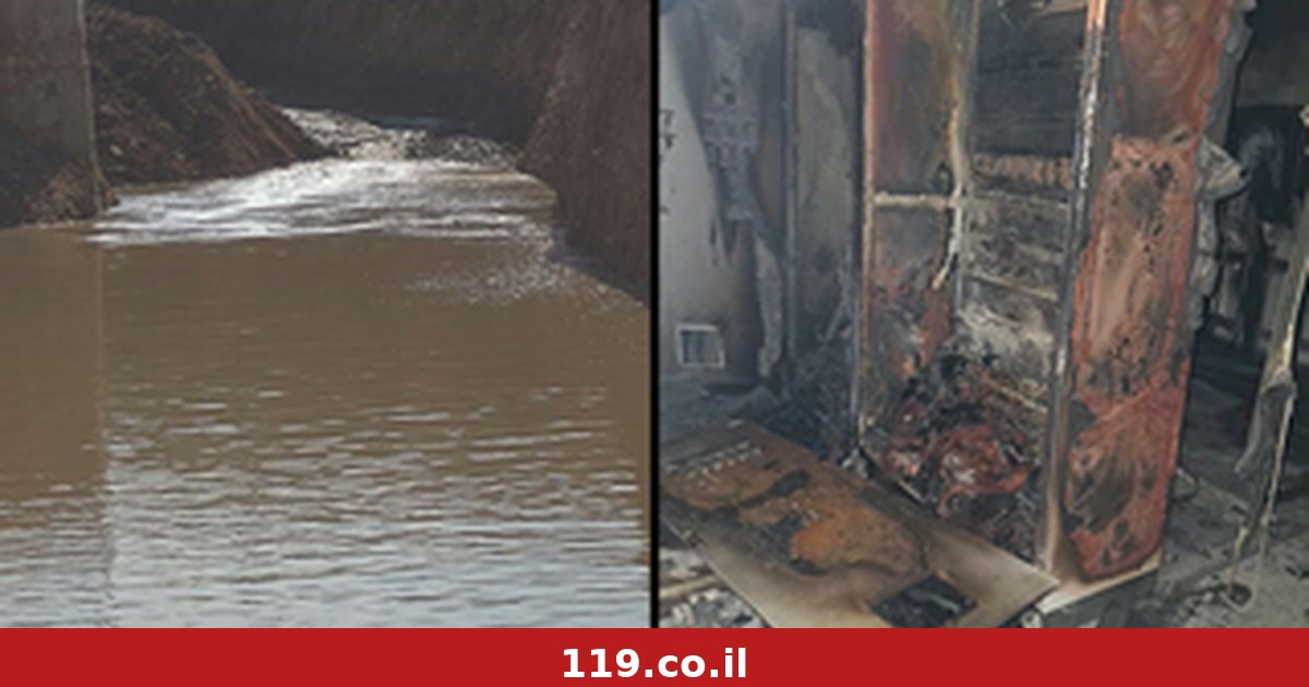 עבריינים הציתו, ומכון טיהור שפכים קרס: יישובים בסכנת מפגעי ריח - והתיקון עשוי לקחת שבועות