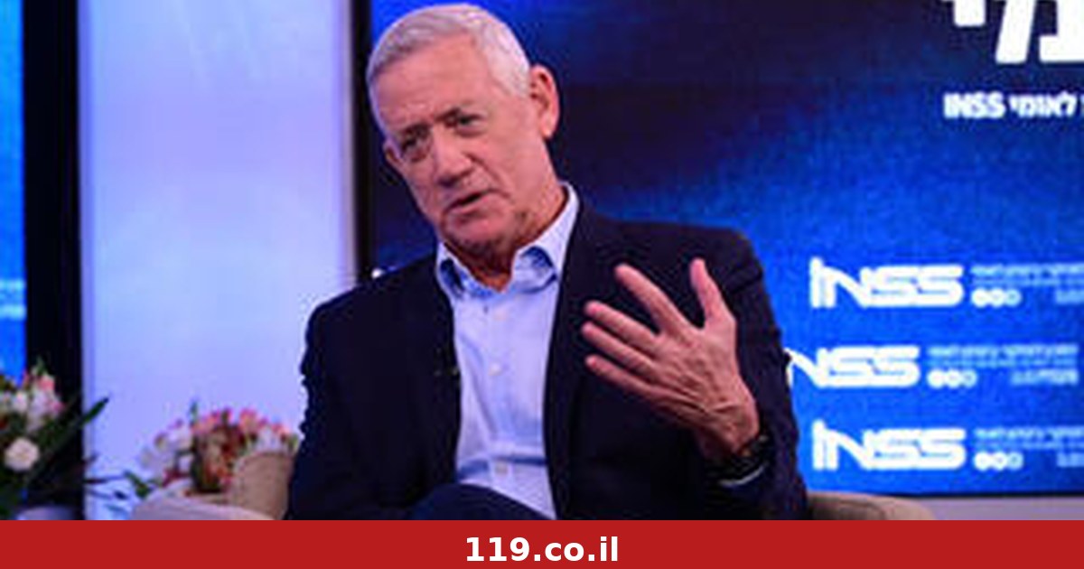המסר הסמוי של גנץ: אתמודד רק אם אהיה בטוח שאעבור את אחוז החסימה