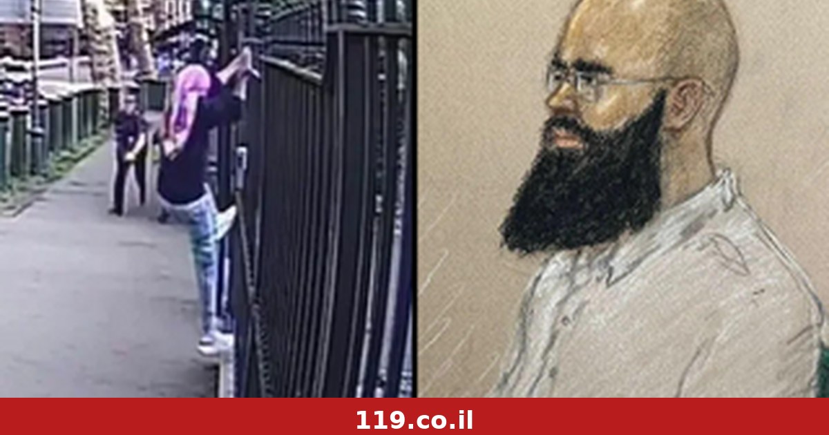 נתפס מטפס על הגדר: מאסר עולם למחבל שתכנן פיגוע בשגרירות ישראל בלונדון