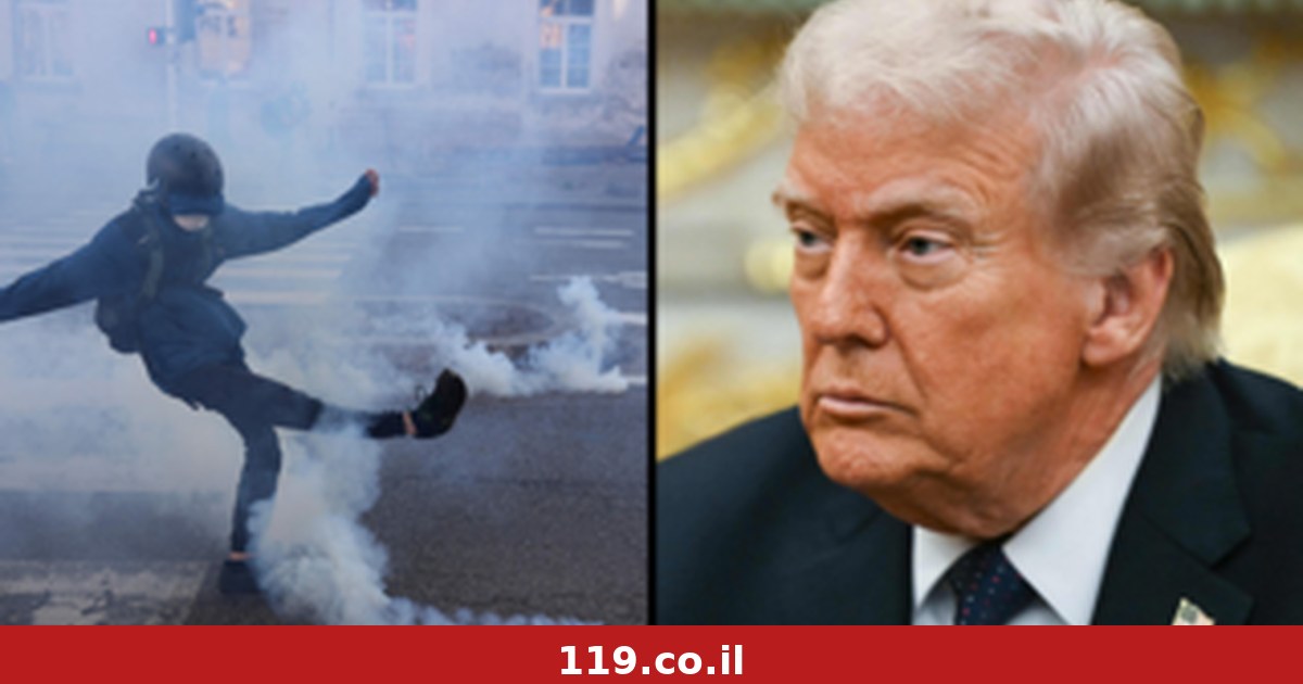 רבע מיליון ב"יום הזעם" בצרפת, טראמפ: "זאת ההגירה, האיסלאם משתלט עליכם!"