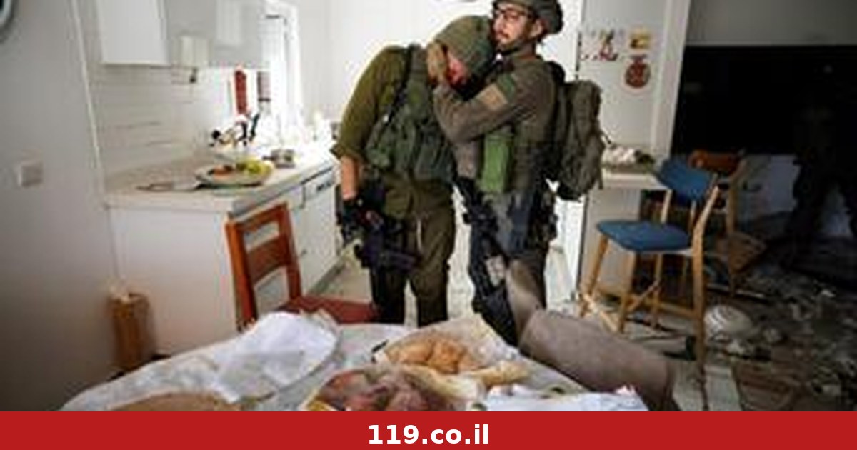"זוג חלות על השולחן, ומסביב דם והרס": בחזרה לתמונה המצמררת שהפכה לסמל
