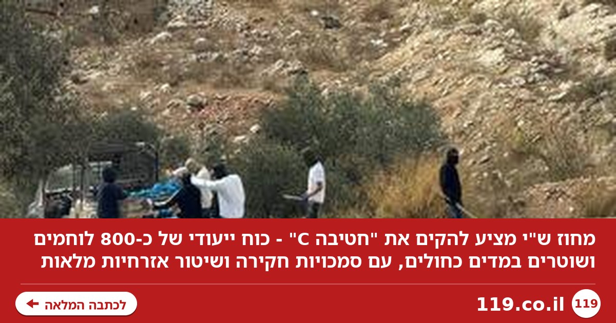 במדים כחולים בשטחי C: התוכנית למניעת פשיעה לאומנית