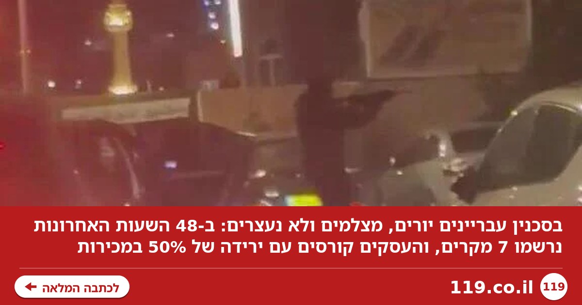 "זקוקים לפעולה מיידית, זה יצא משליטה": העיר שנחטפה בידי עבריינים